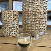 ЧАША ЗА КАФЕ ESPRESSO С ДВОЙНО ТЕРМО СТЪКЛО ЧАША ЗА КАФЕ ESPRESSO С ДВОЙНО ТЕРМО СТЪКЛО
