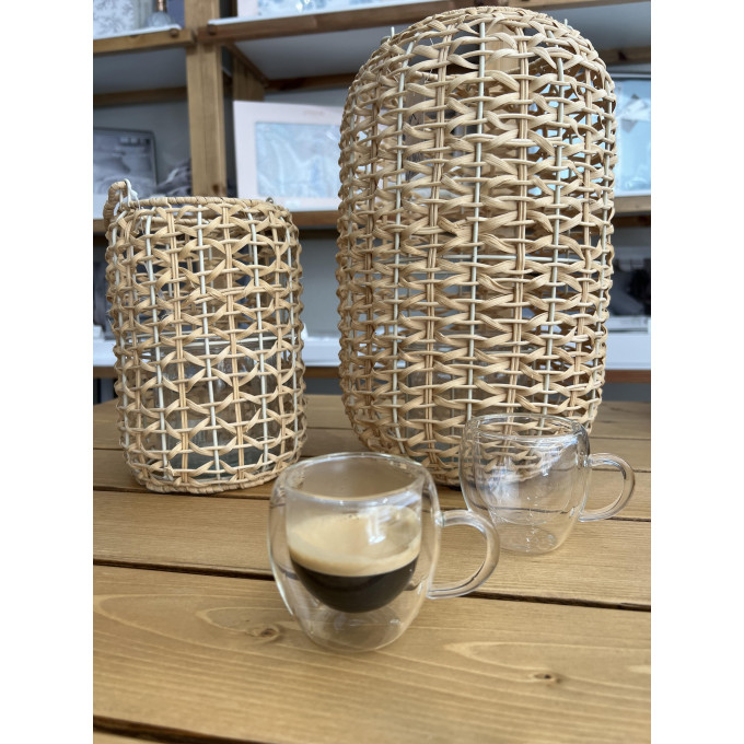 ЧАША ЗА КАФЕ ESPRESSO С ДВОЙНО ТЕРМО СТЪКЛО ЧАША ЗА КАФЕ ESPRESSO С ДВОЙНО ТЕРМО СТЪКЛО